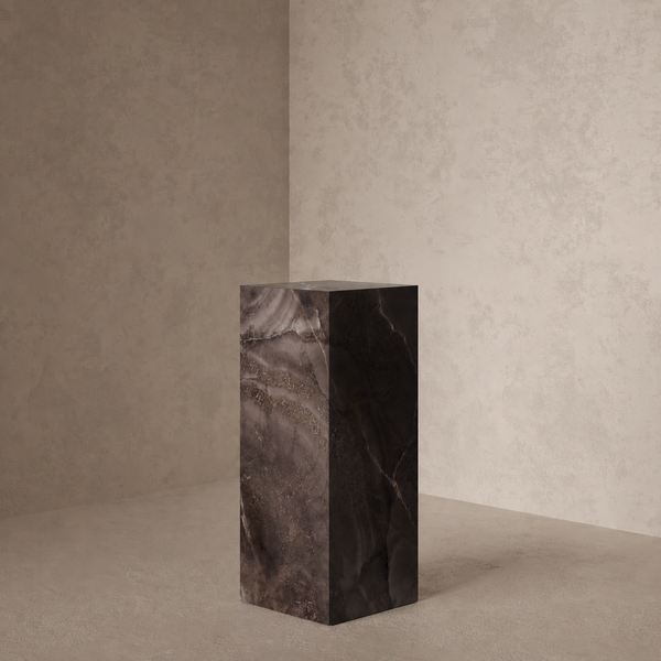 Marble Effect Plinth - Andromeda
