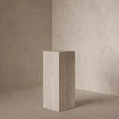 Marble Effect Plinth - Chiaro