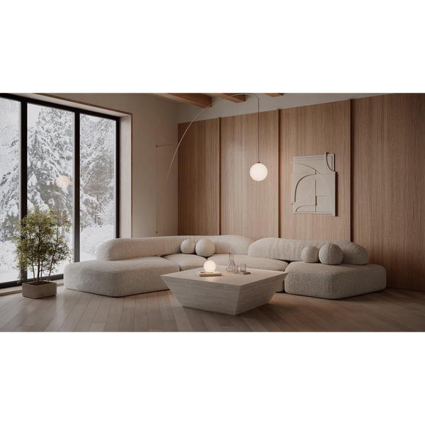 Marble Effect Coffee Table - Chiaro