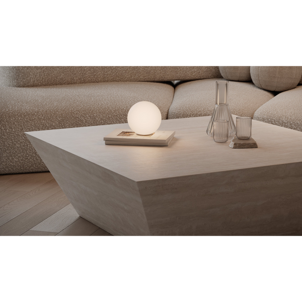 Marble Effect Coffee Table - Chiaro