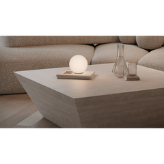 Marble Effect Coffee Table - Chiaro