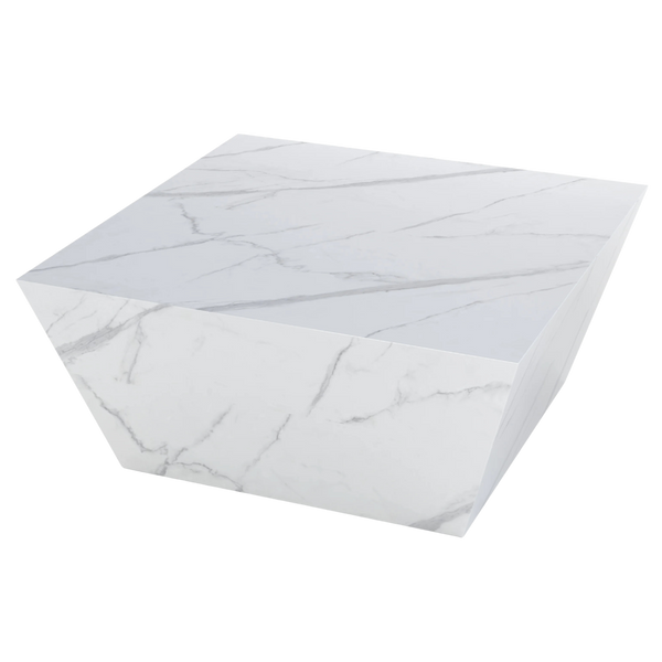 Marble Effect Coffee Table - Extra Stat