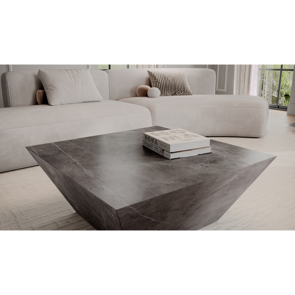 Marble Effect Coffee Table - Pietra